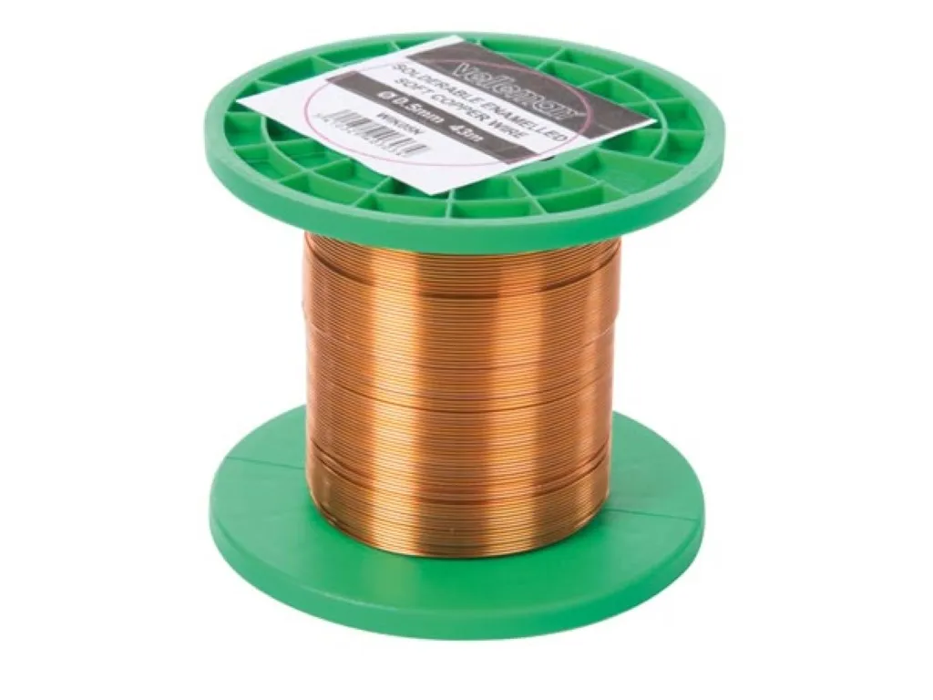 Vinutý drát měděný Ø0.5mm - 43m - 3.7 ohm