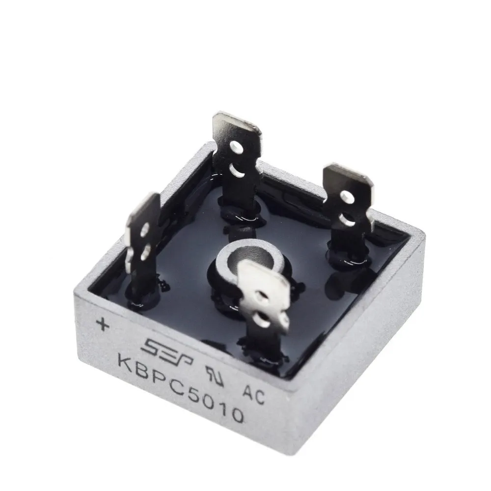 KBPC5010 můstkový usměrňovač 1000V 50A 4-pin