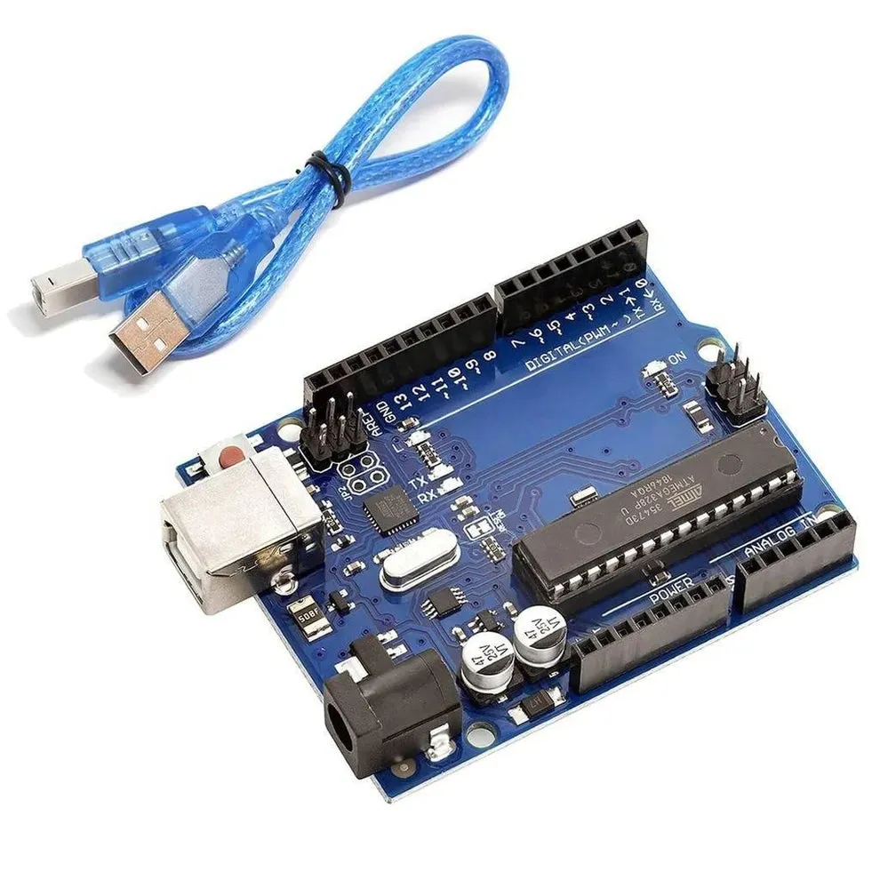 Arduino UNO R3 DIP Compatible s vyjímatelným čipem včetně USB kabelu