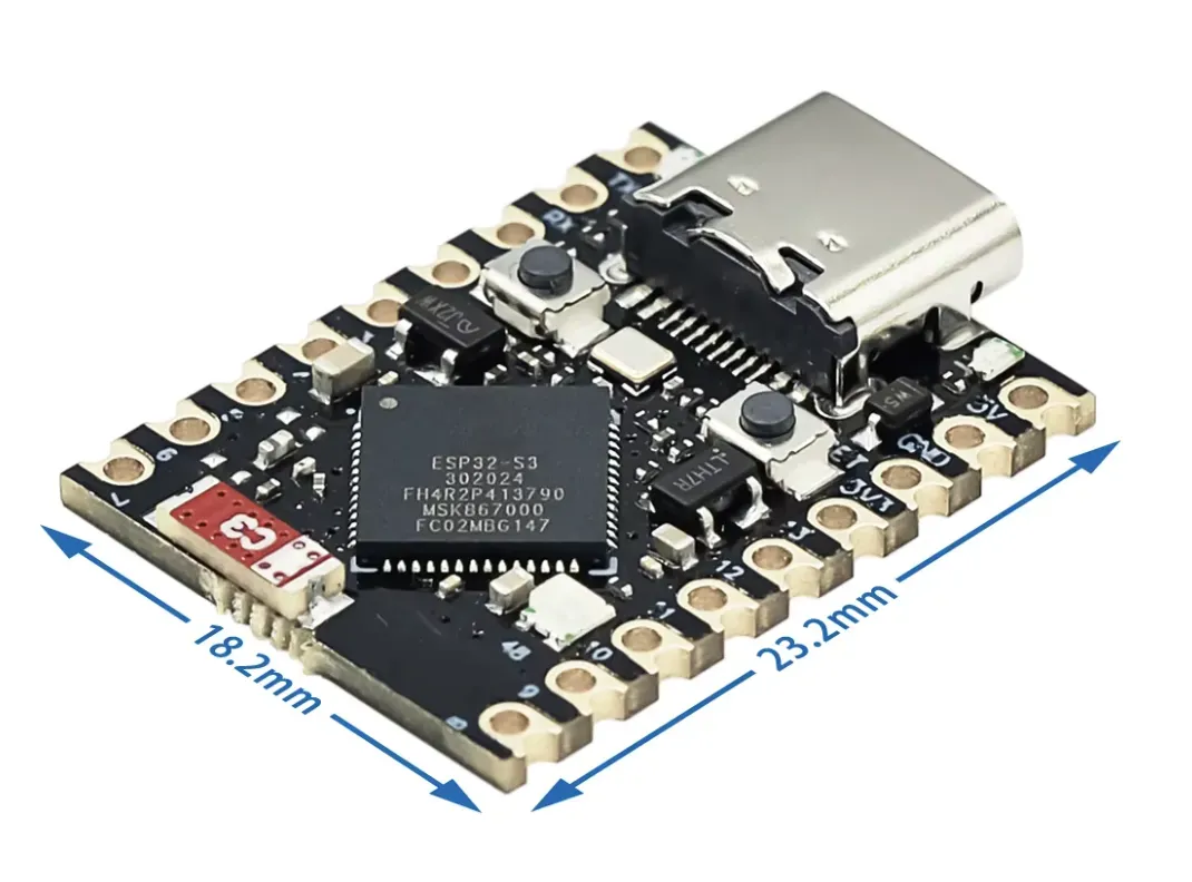 ESP32-S3 Super Mini 4MB Flash a 2MB PSRAM