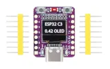 Vývojová deska ESP32-C3 s mini 0.42 inch midi OLED displejem – 2