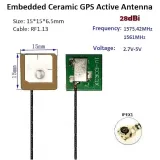 GPS Anténa 28dBi s IPEX připojením – 2