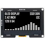 2.4 inch OLED displej 128x64 Bílá I2C SSD1309 3.3V – 1