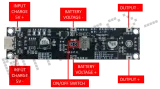 18650 držák baterie s nabíječkou a 9V step-up modulem (USB-C) – 2