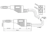 Velleman Měřící kabel s banánkovými konektory 4mm černý – 2