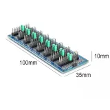8 segmentů 10násobně programovatelný rezistorový modul – 2