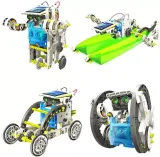 14 v 1 Solar Robot vzdělávací sada na solární energii – 4