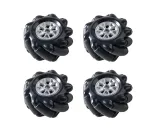 Mecanum kolo / omnidirekční kolo - 60MM-K černá sada 4 ks – 1