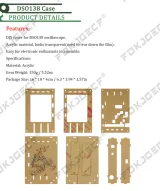 Průhledný kryt pro digitální osciloskop DSO138 – 2