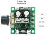 12V-40V 10A DC Motor PWM regulátor rychlosti – 2