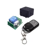 Bezdrátový programovatelný reléový modul včetně dálkového ovladače (4 tlačítka) - 12V 433Mhz RF – 6