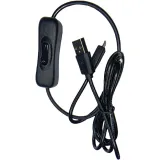 USB na Micro-USB napájecí kabel s vypínačem AAN/UIT – 1