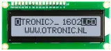 1602 LCD šedý / černý s podsvícením – 1