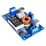 5A 75W XL4015 DC-DC Converter nastavitelný Step-Down modul s voltmetrem displeje – 1