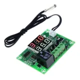 Digitální termostatické relé se 2 displeji (červený a modrý) XH-W1219 – 2