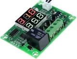 Digitální termostatické relé se 2 displeji (červený a modrý) XH-W1219 – 3