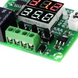Digitální termostatické relé se 2 displeji (červený a modrý) XH-W1219 – 6
