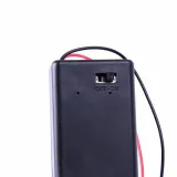 9V držák baterie s kolébkovým vypínačem AAN UIT 9 volt s víčkem – 6