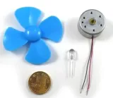 Sada DC motoru větrného generátoru s vrtulí 60 mm – 1