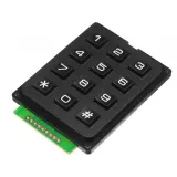3x4 maticová klávesnice černá – 1