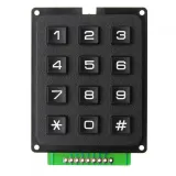 3x4 maticová klávesnice černá – 2