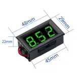 Voltmetr 3,5V-30V -  Zelený, 0.56 inch, vestavný – 3