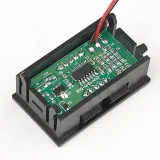 Voltmetr DC 3,5V-30V -  Modrý, 0.56 inch, vestavný – 3