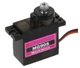 Servo MG90S Micro kovová ozubená kola 180 stupňů – 1
