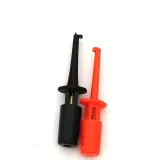 Mini testovací klip s pružným háčkem pro PCB SMD IC  43mm  - Červený – 2