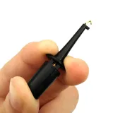 Mini testovací klip s pružným háčkem pro PCB SMD IC  43mm  - Černý – 2