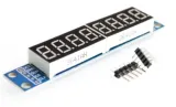 MAX7219 7segmentový červený 8místný digitální modul – 4