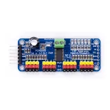 16kanálový 12bitový PWM servo driver I2C – 4