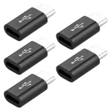 USB-C male na Micro-USB female adaptér bílý – 2