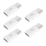 USB-C male na Micro-USB female adaptér bílý – 4