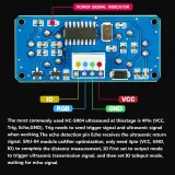 RUS-04 Ultrazvukový snímač vzdálenosti s integrovanou RGB LED – 2