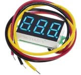 Voltmetr 0V-100V Modrý – 2
