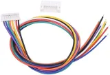8 Pins Connector/Terminal vodič, 1stranný - male, 26AWG 20cm, XH2.54mm – 3