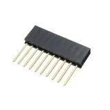 10pinový samičí 11 mm vysoký stohovatelný header konektor – 4