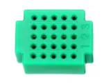 Ultra Mini Breadboard Zelená - XF-25 – 2
