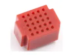 Ultra Mini Breadboard Červená - XF-25 – 2