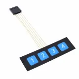1 x 4 maticová membránová klávesnice s obvodem FBC – 1