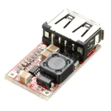 USB nabíjecí modul: DC-DC step-down měnič - 6V ~ 24V 12V na 5V 3A – 1