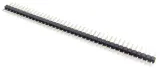 40pinový header Male 2.54mm Černý – 2