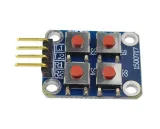 2X2 maticový klávesnicový modul - 4 tlačítka – 3