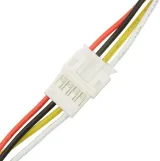 Sada konektorů Micro JST PH 4 piny pigtail samec samice – 3