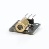 Laserová dioda 5V modul červený laser 650 nm 5 mW měděná hlava – 4
