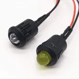 Montážní klip pro LEDs - 5mm černý – 2