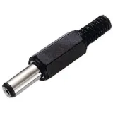 DC napájecí konektor / zásuvkový konektor / Barrel Jack samec 5,5 x 2,1 mm – 1