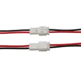 Sada konektorů Micro JST PH 2 piny pigtail male female – 3