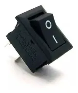 Mini kolébkový vypínač ZAP/VYP KCD11 250V 3A – 1